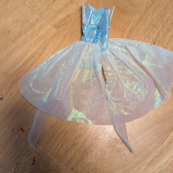 Vintage Mattel 1994 Barbie Bubble Angel Bodysuit Outfit Iridescent- DRESS ONLY  - Picture 2 of 2